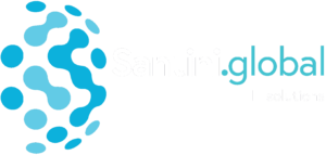 logotipo santini global com fundo transparente